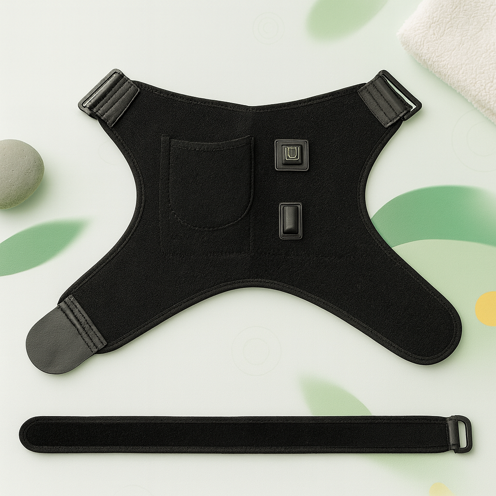 Abrazo® — calor terapéutico en hombros