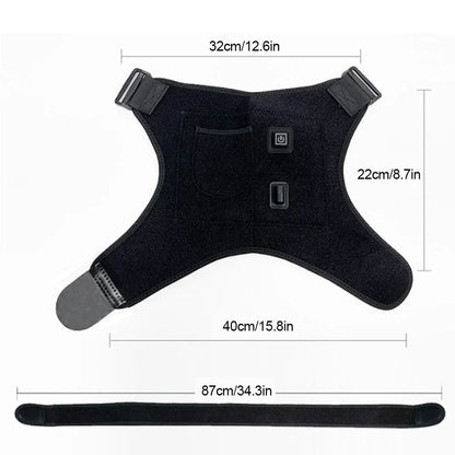 Abrazo® — calor terapéutico en hombros