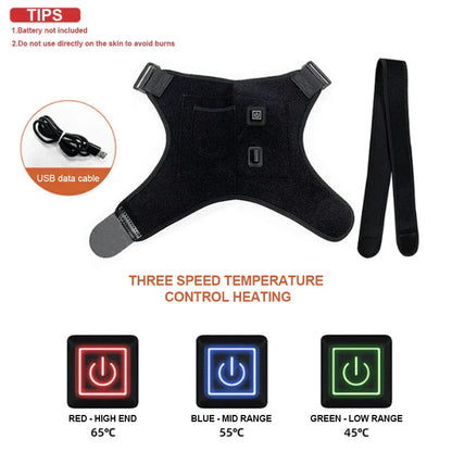 Abrazo® — calor terapéutico en hombros